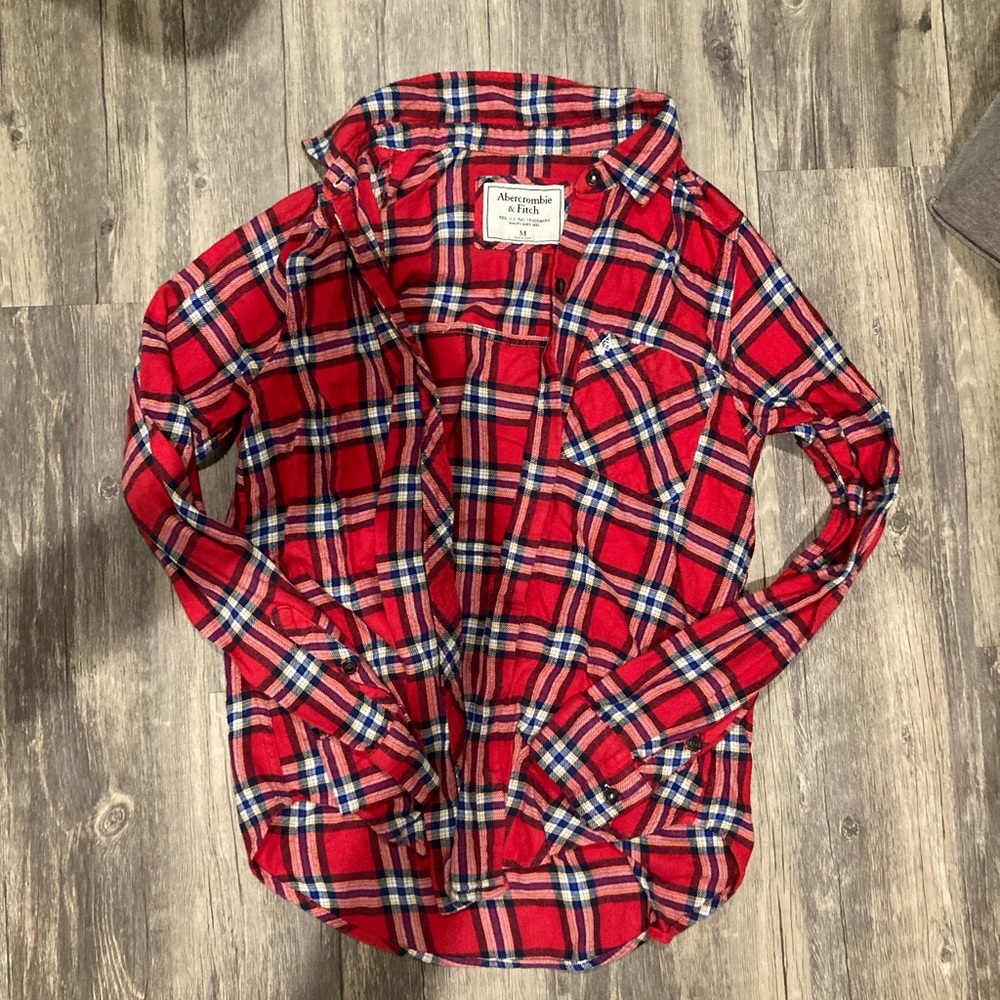 Abercrombie & Fitch Flannel Womens